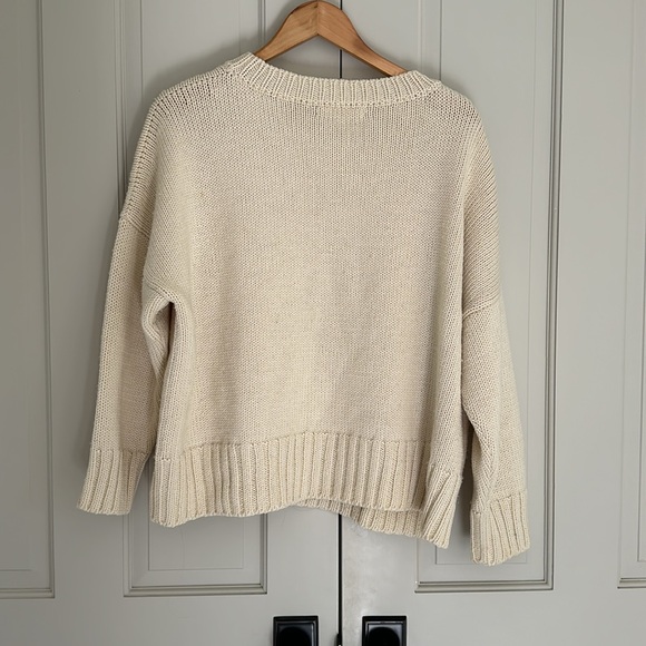 Gillian Stevens- Elliot Pullover in Ivory - Picture 7 of 7